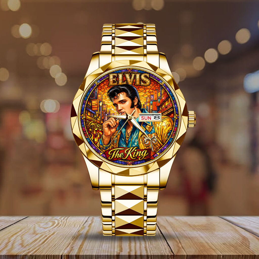 Elvis Presley Alloy Luxury Quartz Watch - GNE5128