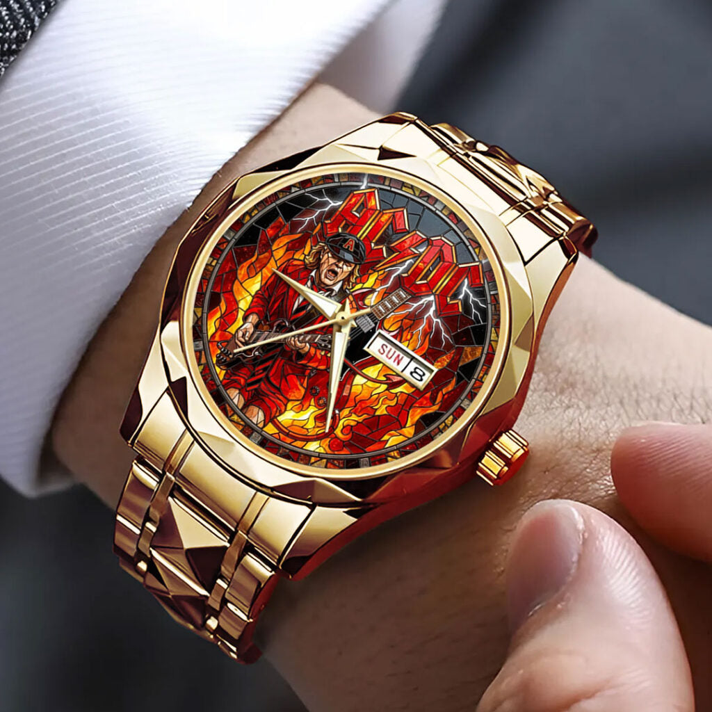AC/DC Alloy Luxury Quartz Watch - GNE5114