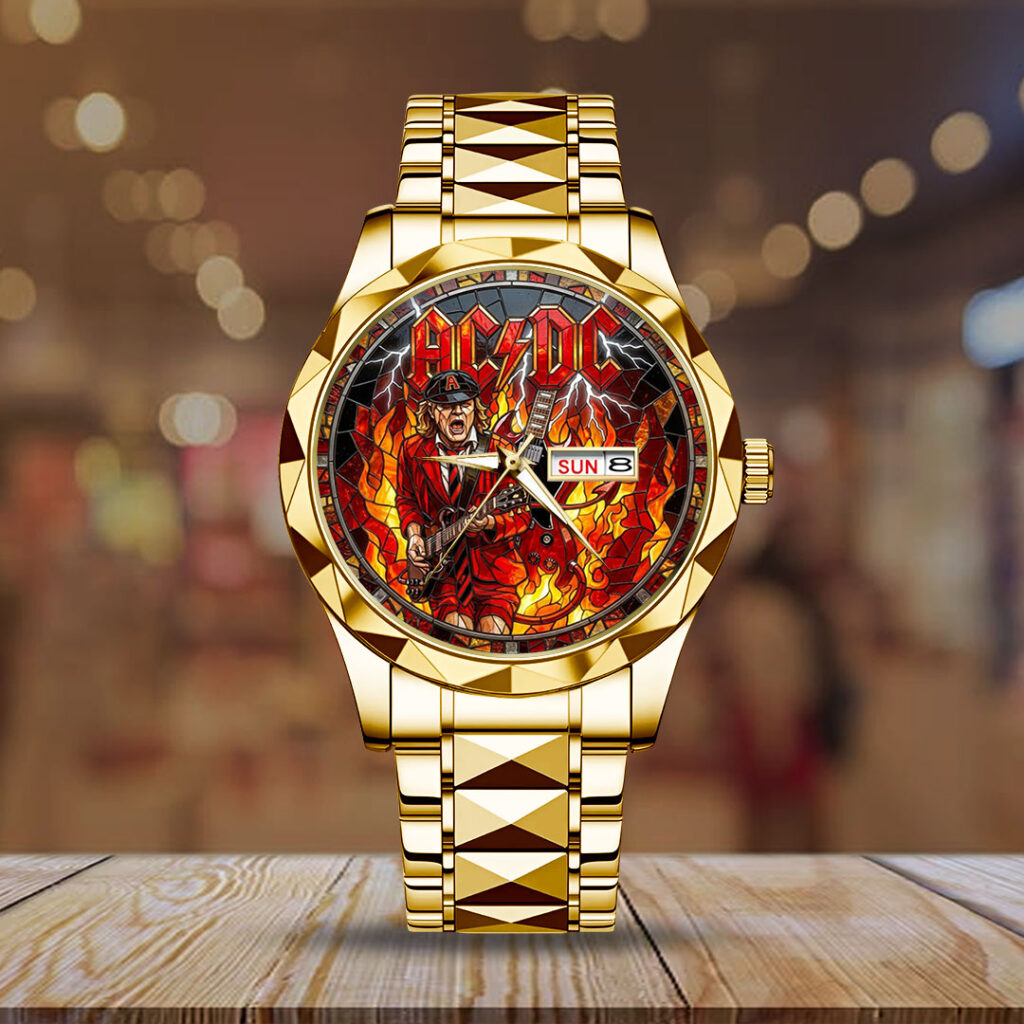 AC/DC Alloy Luxury Quartz Watch - GNE5114