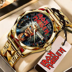 Iron Maiden Alloy Luxury Quartz Watch - GNE5115