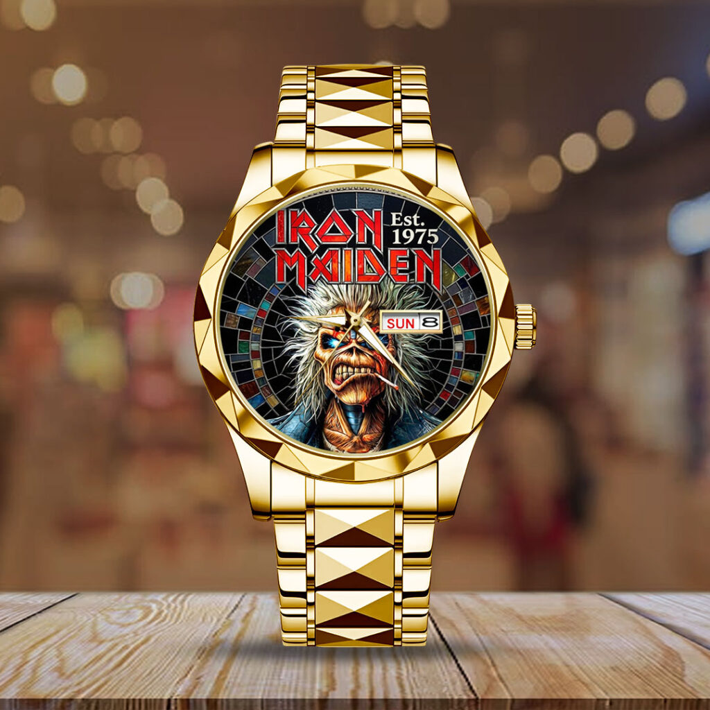 Iron Maiden Alloy Luxury Quartz Watch - GNE5115