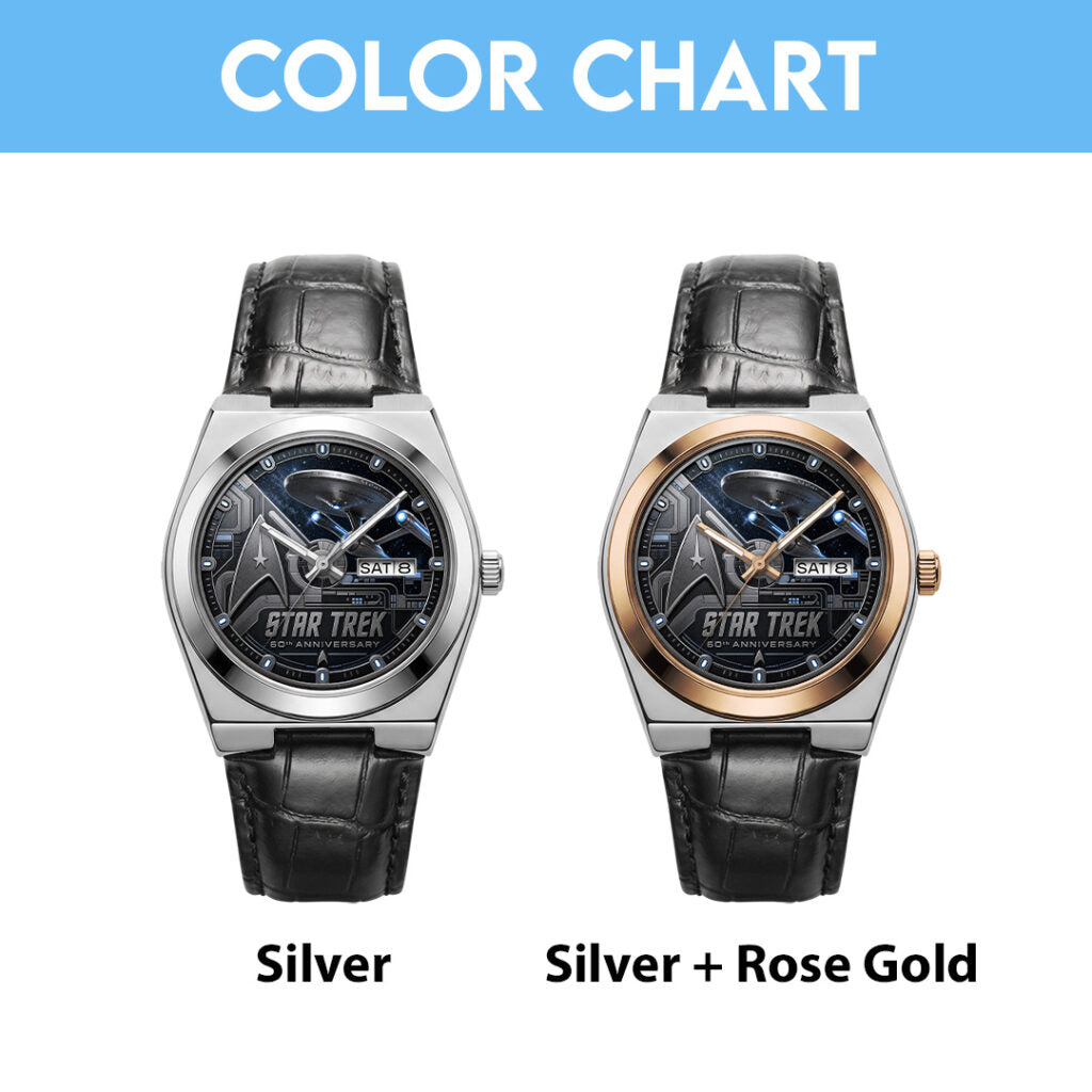 Star Trek Leather Alloy Watch - GNE7543