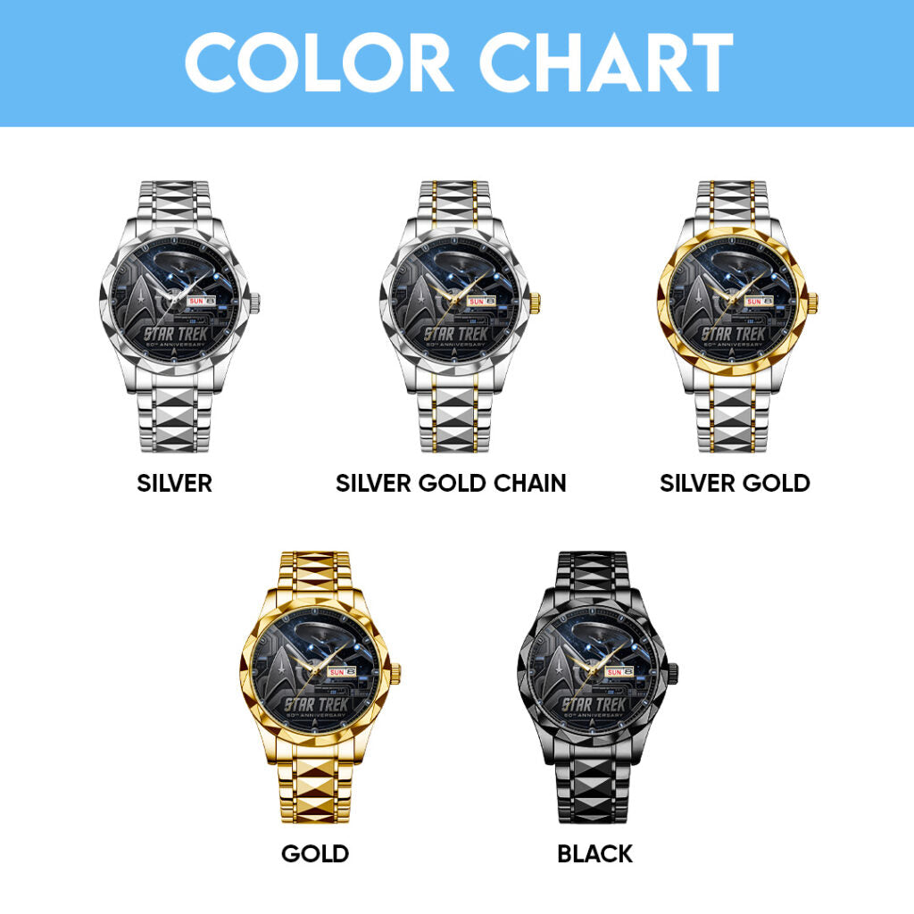 Star Trek Alloy Luxury Quartz Watch - GNE7741