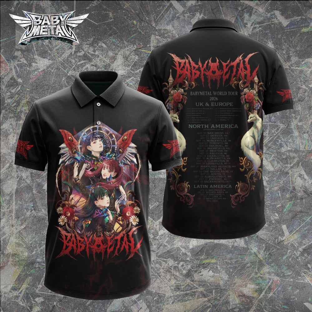 Babymetal World Tour 2026 3D Apparel – GNE8336