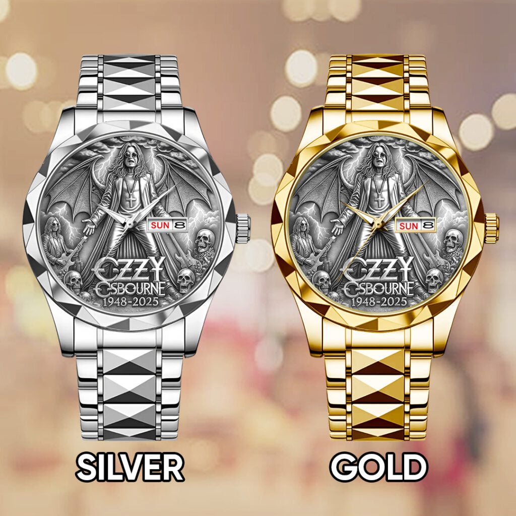 Ozzy Osbourne Alloy Luxury Quartz Watch - GNENEW591