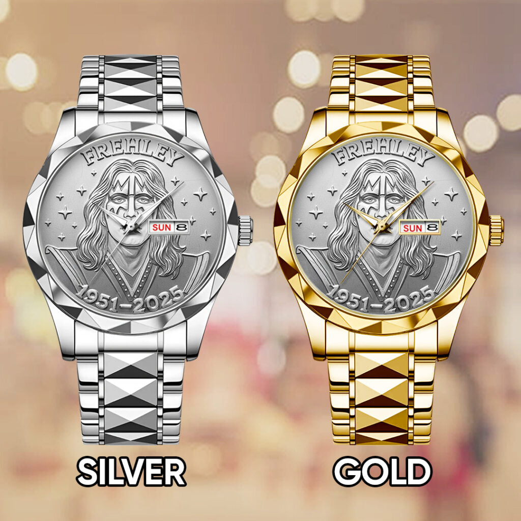 KISS x Ace Frehley Alloy Luxury Quartz Watch - GNENEW697