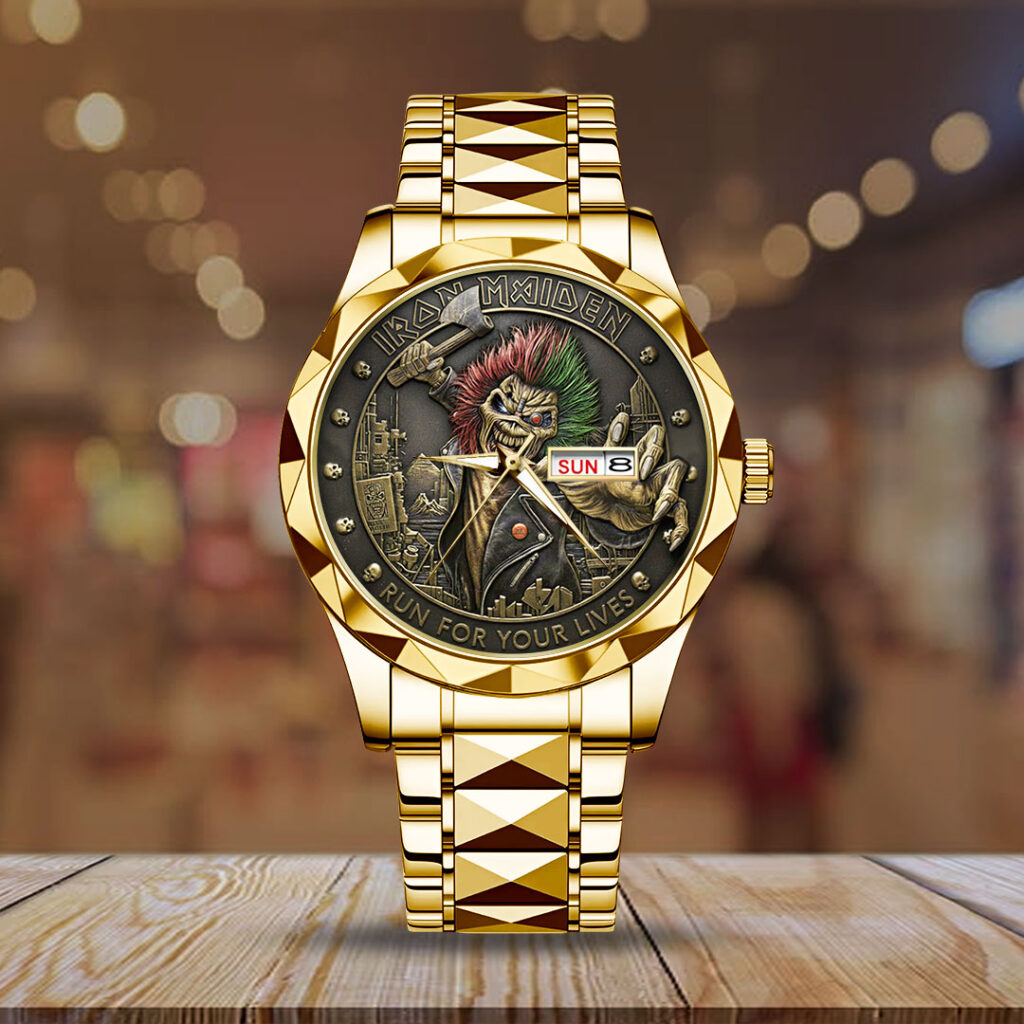 Iron Maiden Alloy Luxury Quartz Watch - GNENEW817