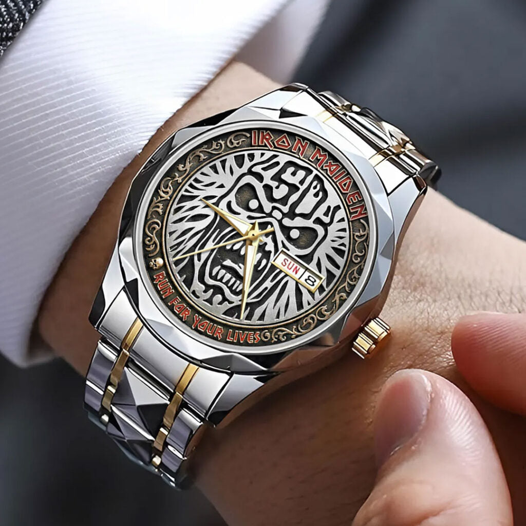 Iron Maiden Alloy Luxury Quartz Watch - GNENEW818