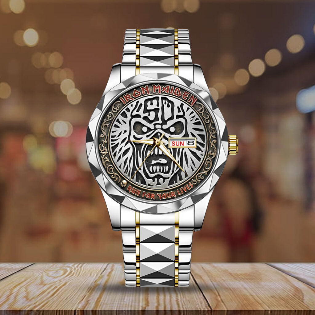 Iron Maiden Alloy Luxury Quartz Watch - GNENEW818