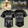 Gamblin’ Man Tour 2026 Edition Baseball Jersey