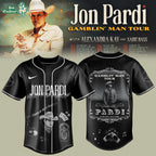 Gamblin’ Man Tour 2026 Edition Baseball Jersey