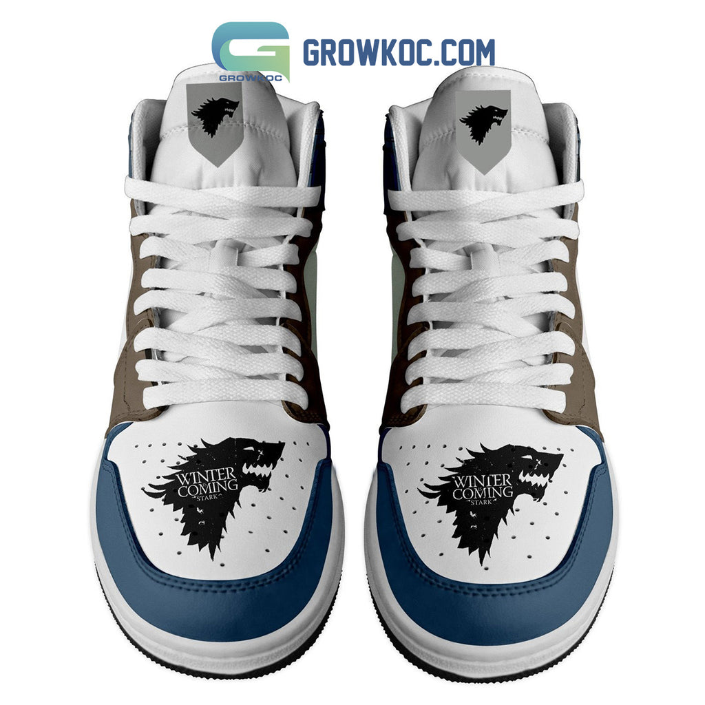 Game Of Thrones House Stark Air Jordan 1 Shoes