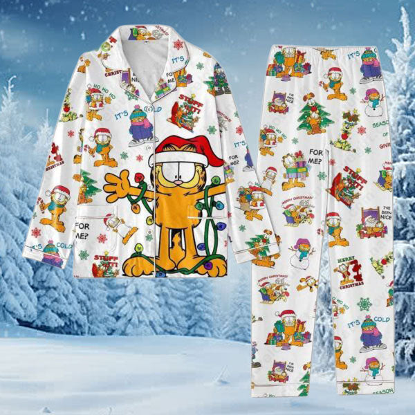 Garfield Christmas Special​ Santa Ho Ho Ho Garfield Pajamas