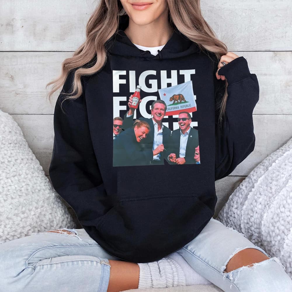 Gavin Newsom Fight Fight Fight Shirt