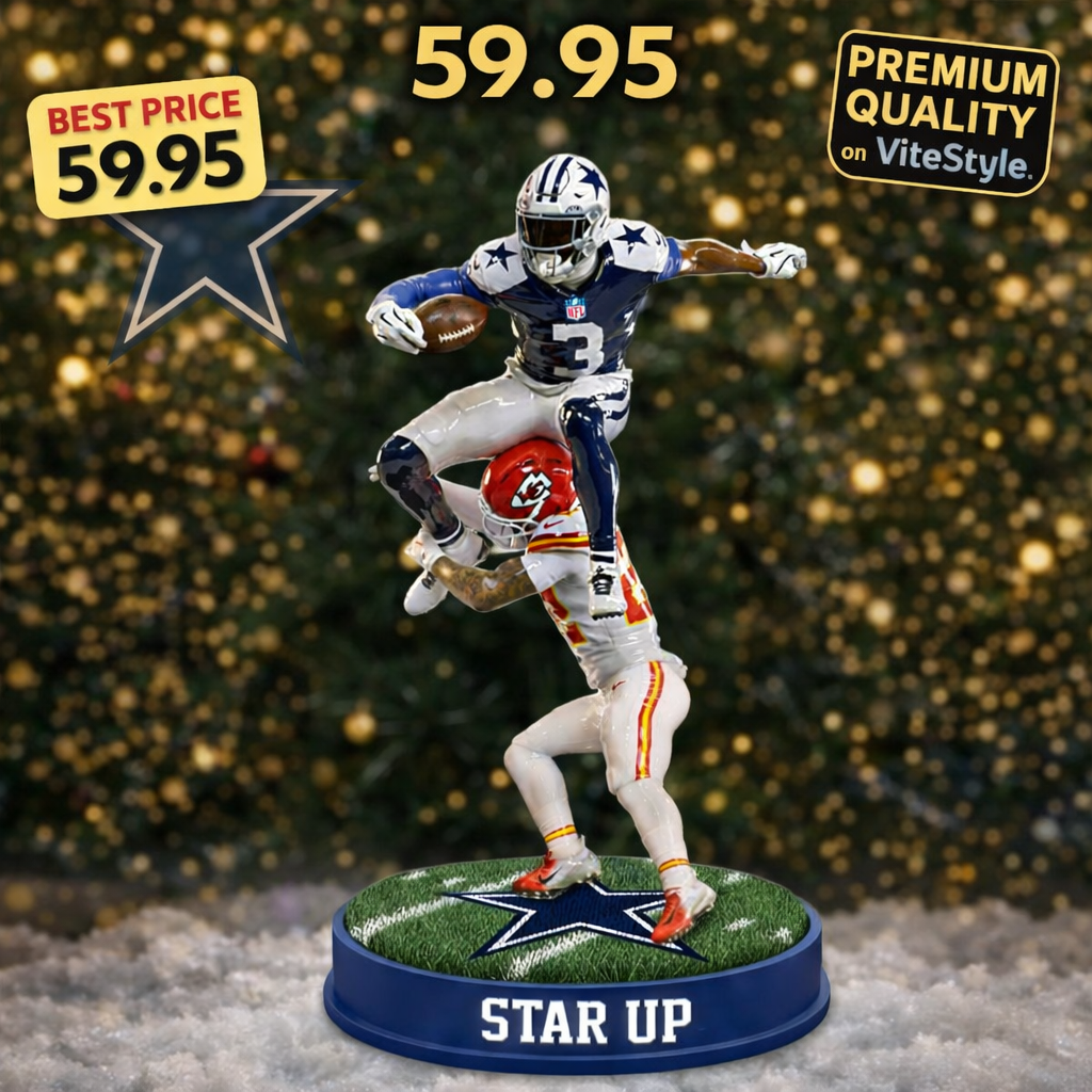 George Pickens jump hurdle kansas city chiefs Acrylic Ornament