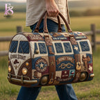 George Strait Country Quilted Duffle Bag