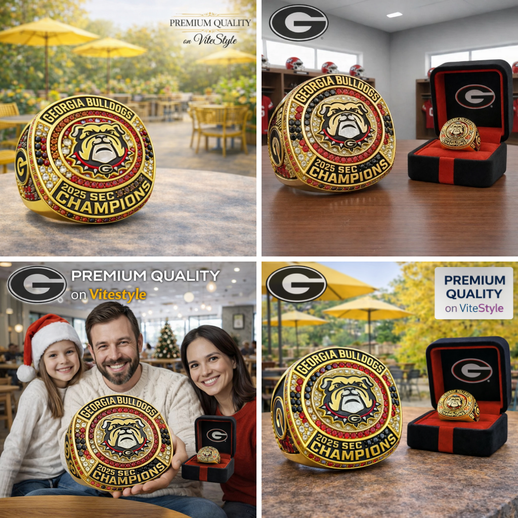 HOT Georgia Bulldogs SEC Championship 3D Ring
