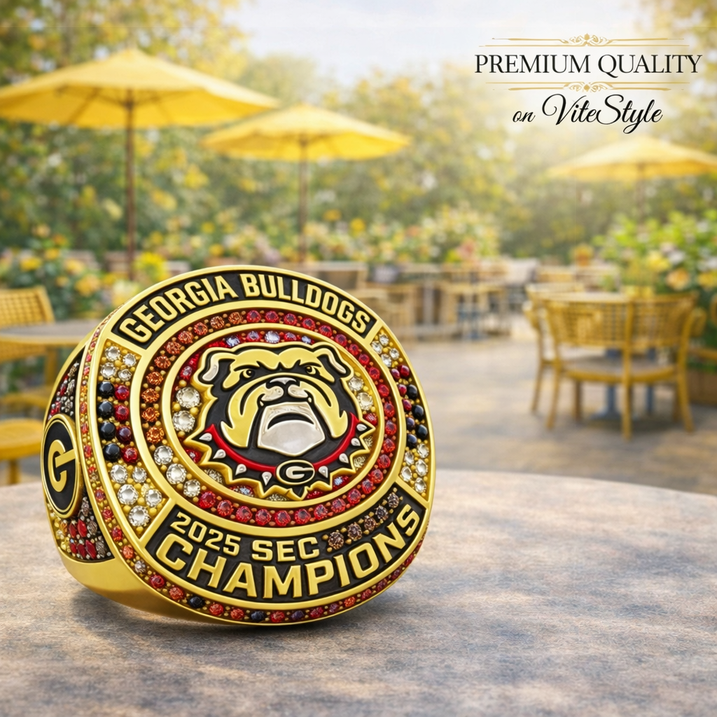 HOT Georgia Bulldogs SEC Championship 3D Ring