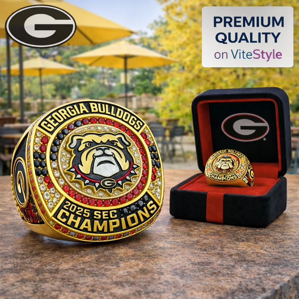 HOT Georgia Bulldogs SEC Championship 3D Ring