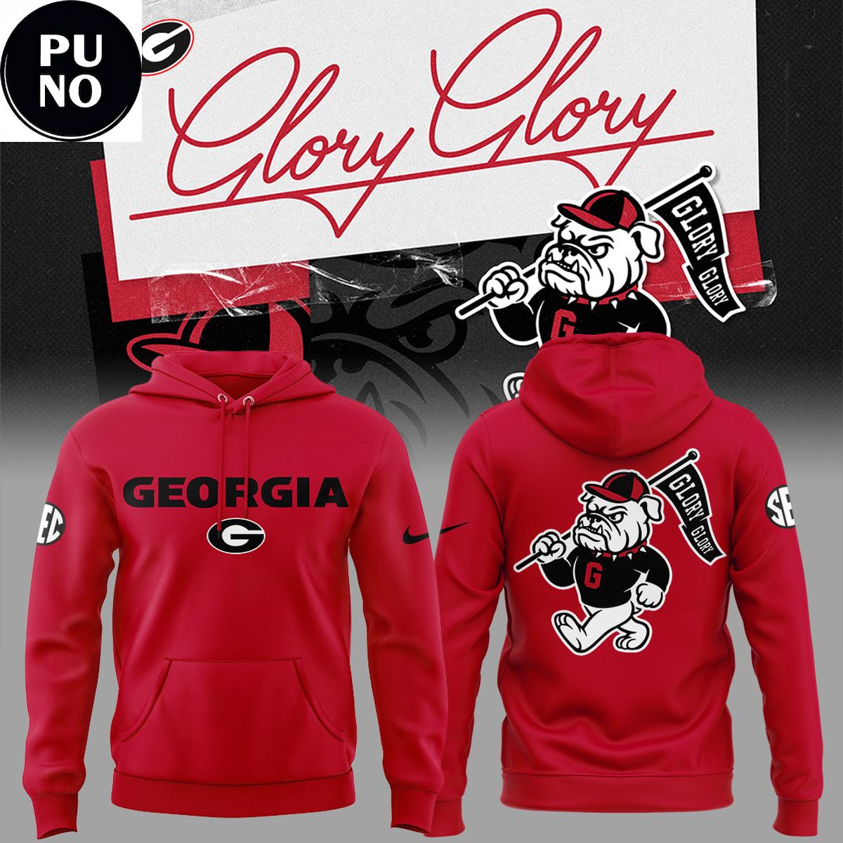 Georgia Bulldogs Glory Glory 2026 Hoodie T-Shirt