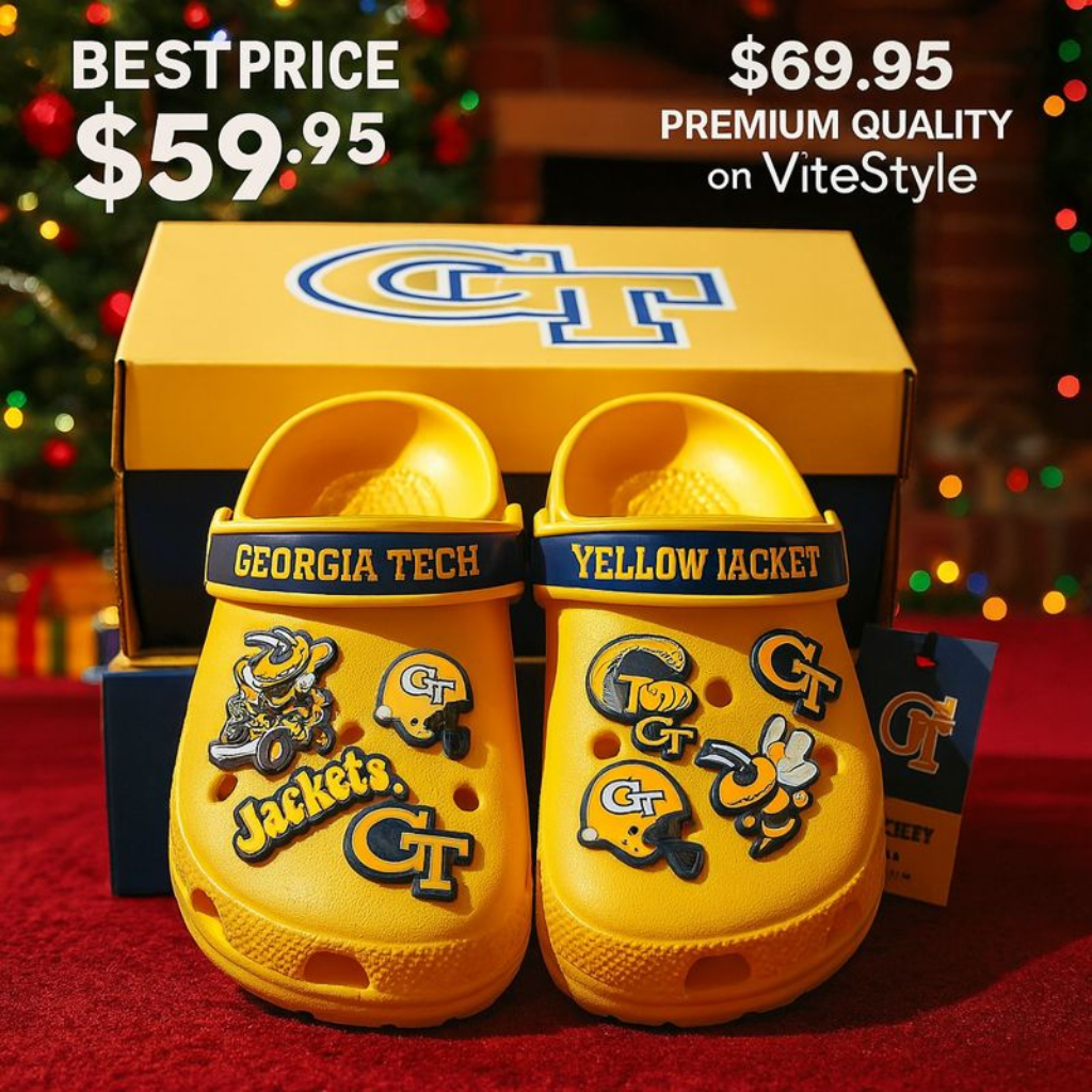 Georgia Tech Crocband Charms Crocs 2026