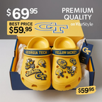 Georgia Tech Crocband Charms Crocs 2026