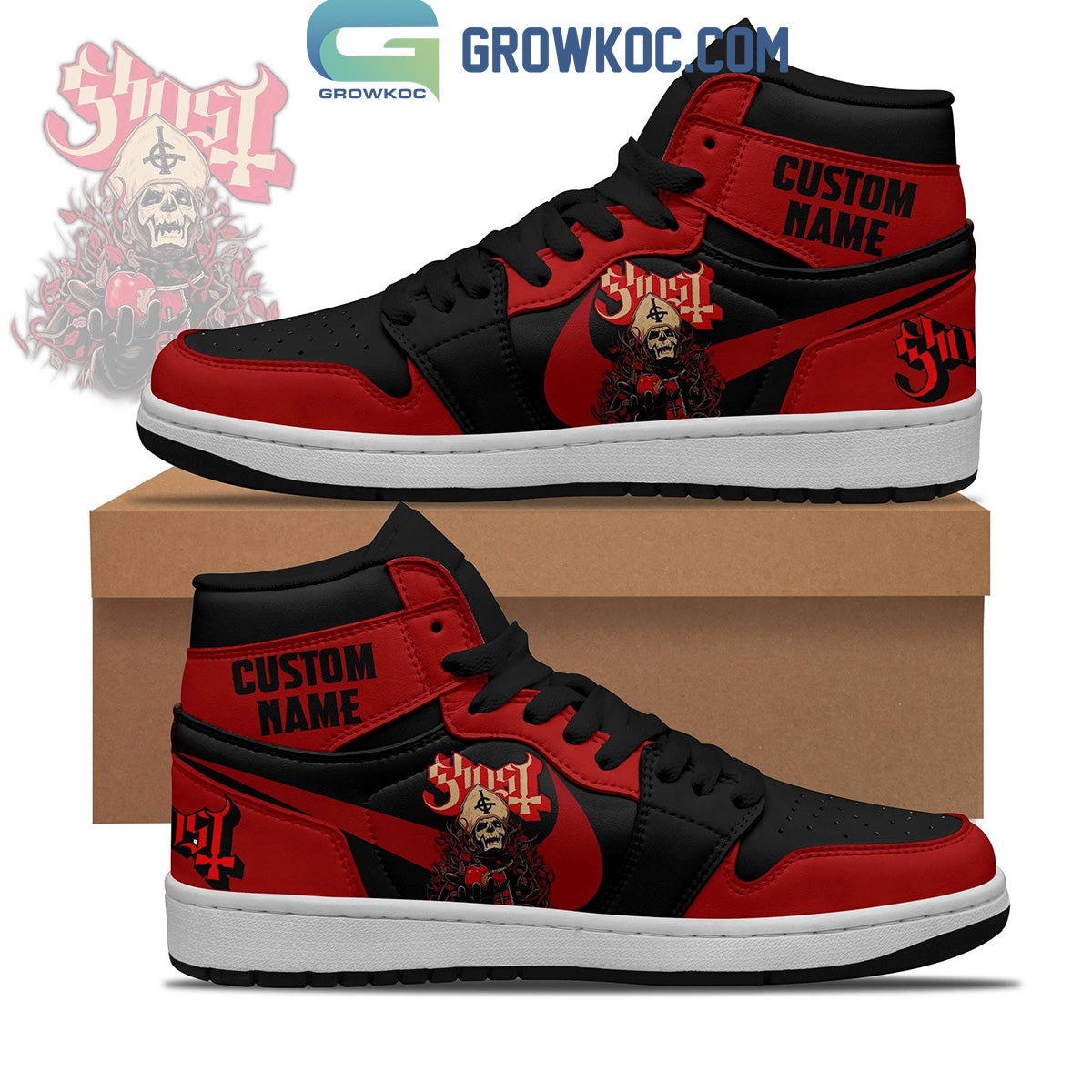 Ghost Call Me Little Sunshine Personalized Air Jordan 1 Shoes