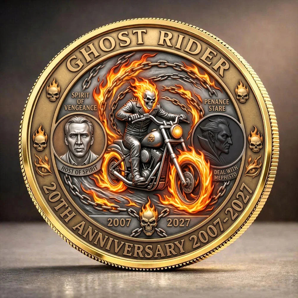 Ghost Rider 20th Anniversary Commemorative Coin – TANTN25549