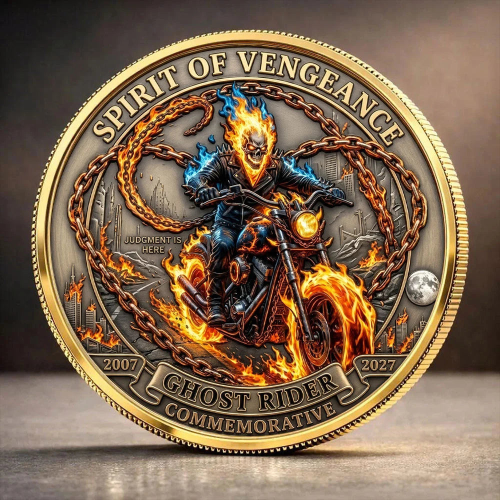 Ghost Rider 20th Anniversary Commemorative Coin – TANTN25551