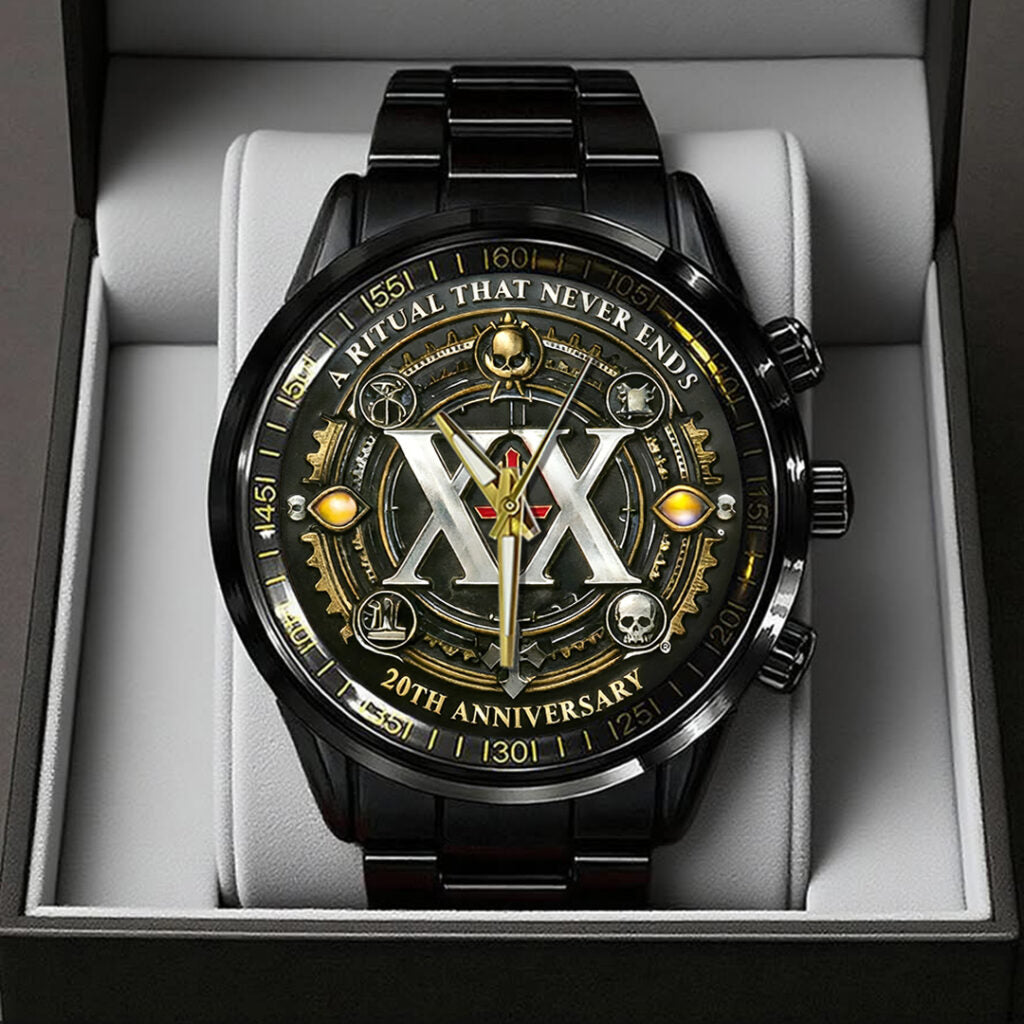 Ghost Band 20th Anniversary 2026 Black Stainless Steel Watch - TANTN19856