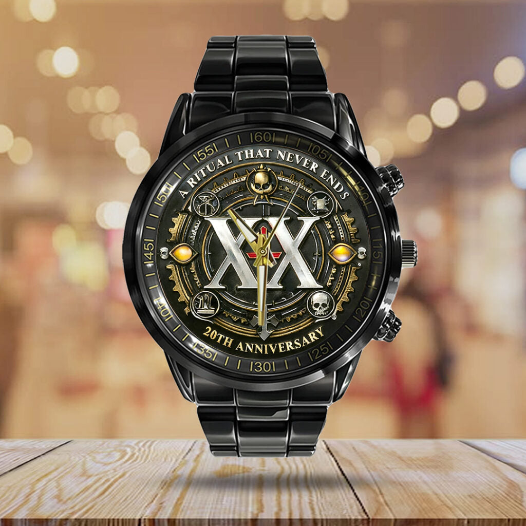 Ghost Band 20th Anniversary 2026 Black Stainless Steel Watch - TANTN19856