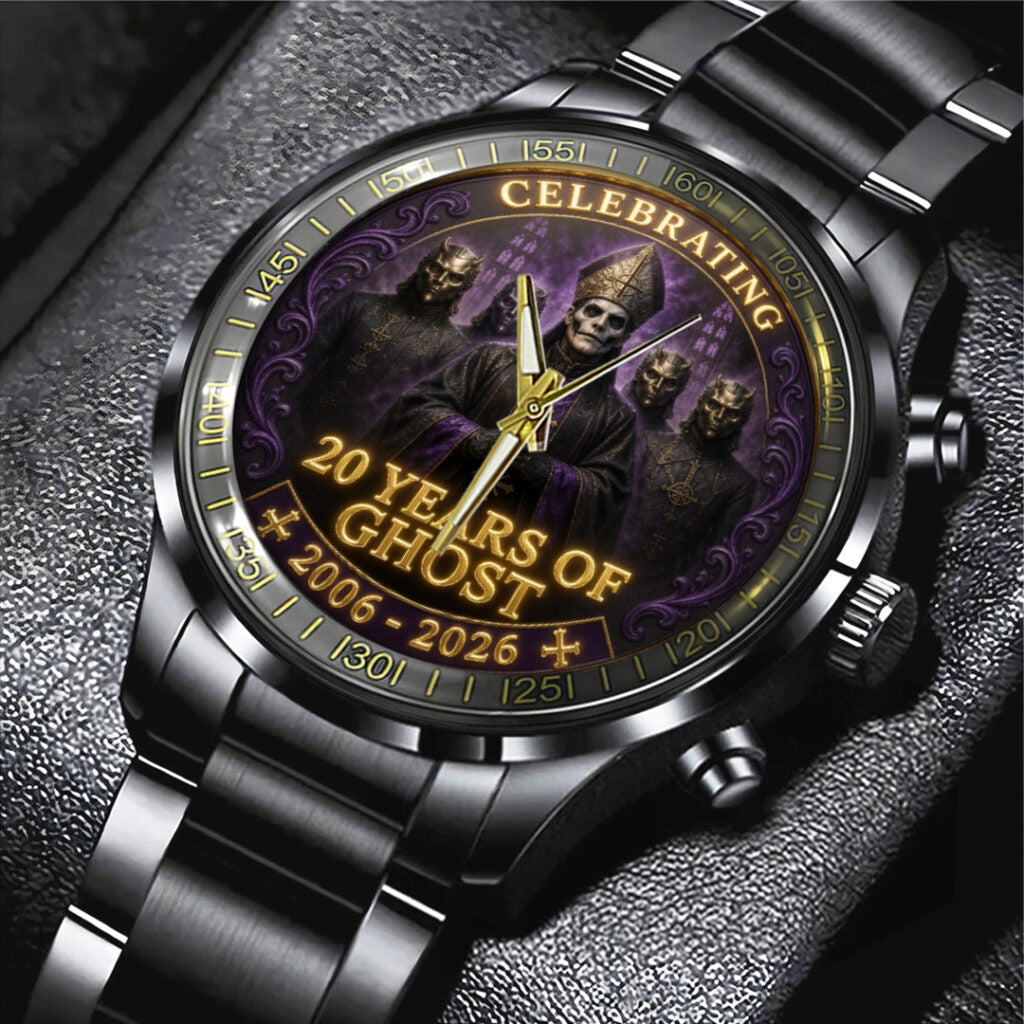 Ghost Band 20th Anniversary Black Stainless Steel Watch - TANTN24530