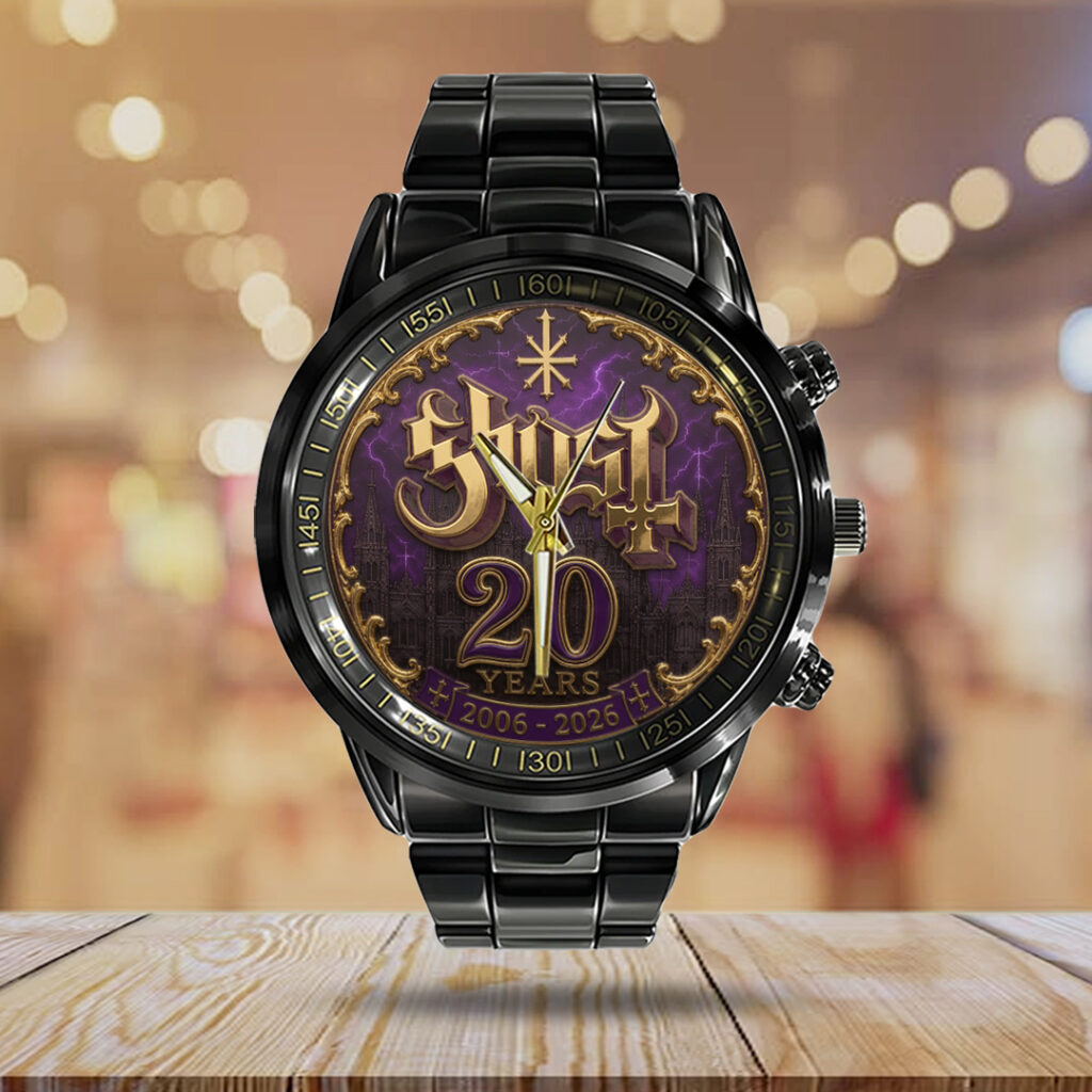 Ghost Band 20th Anniversary Black Stainless Steel Watch - TANTN24531