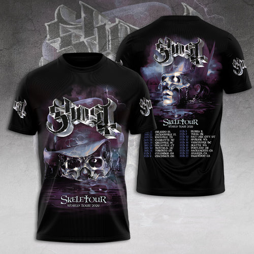 Ghost Band Tour 2026 3D Apparel – TANTN17915