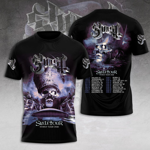 Ghost Band Tour 2026 3D Apparel – TANTN17918