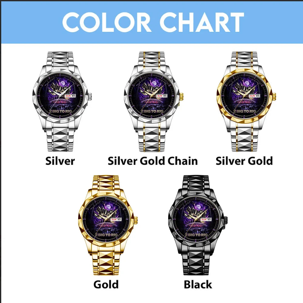 Ghost Band 2 Big To Rig Alloy Luxury Quartz Watch - GNE8366