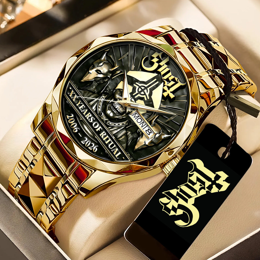 Ghost Band 20th Anniversary 2026 Alloy Luxury Quartz Watch - TANTN19853