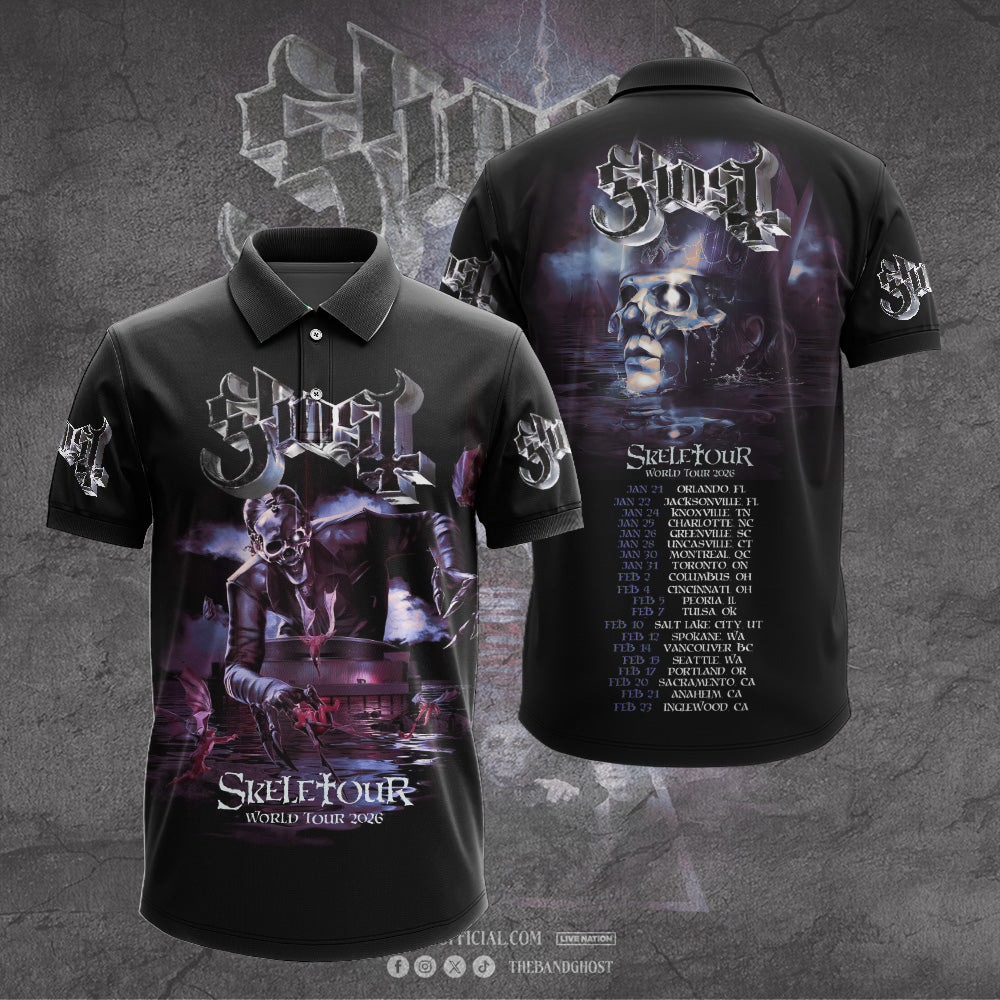 Ghost Band Tour 2026 3D Apparel – TANTN17916
