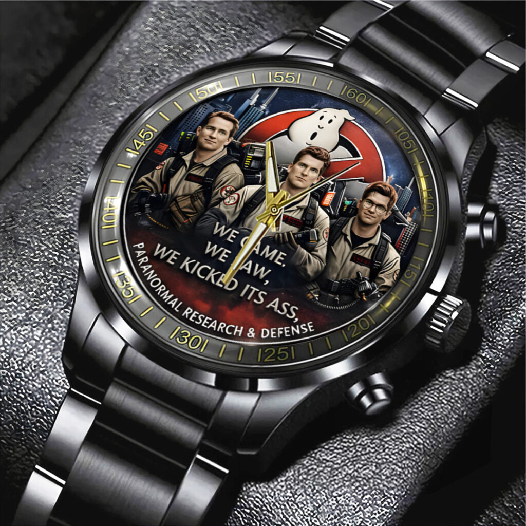 Ghostbusters Black Stainless Steel Watch - TANTN19974