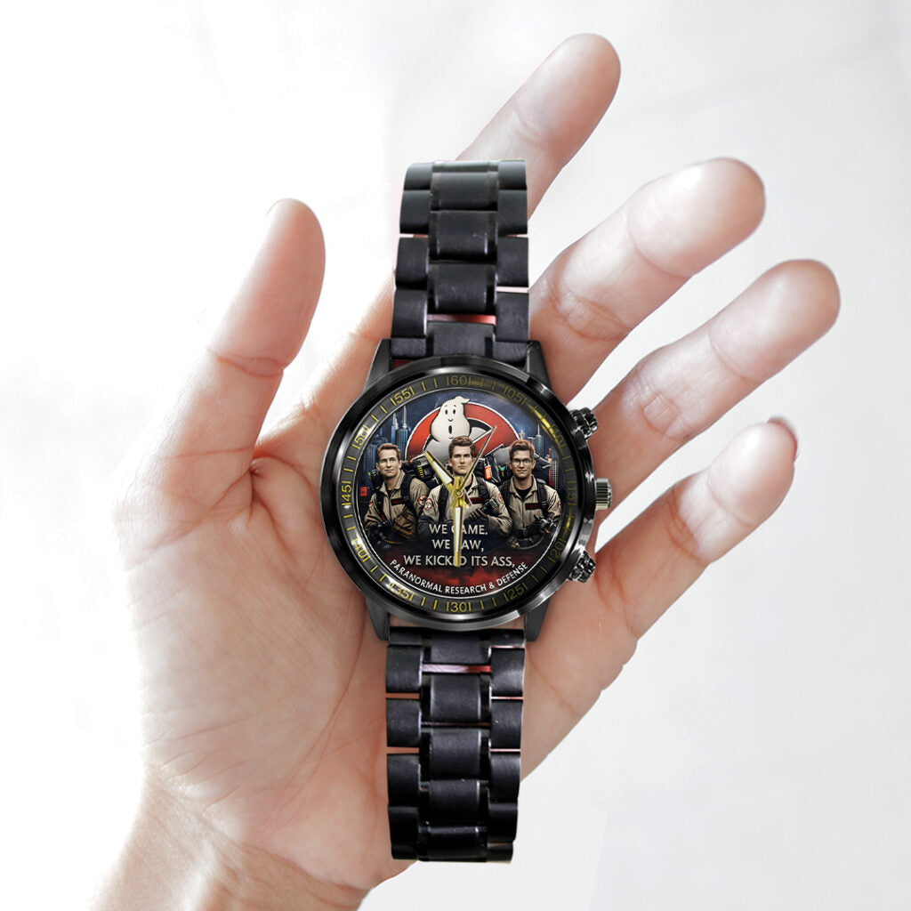 Ghostbusters Black Stainless Steel Watch - TANTN19974