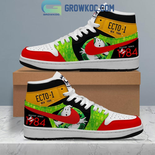 Ghostbusters Stay Puff Marshmallows Air Jordan 1 Shoes