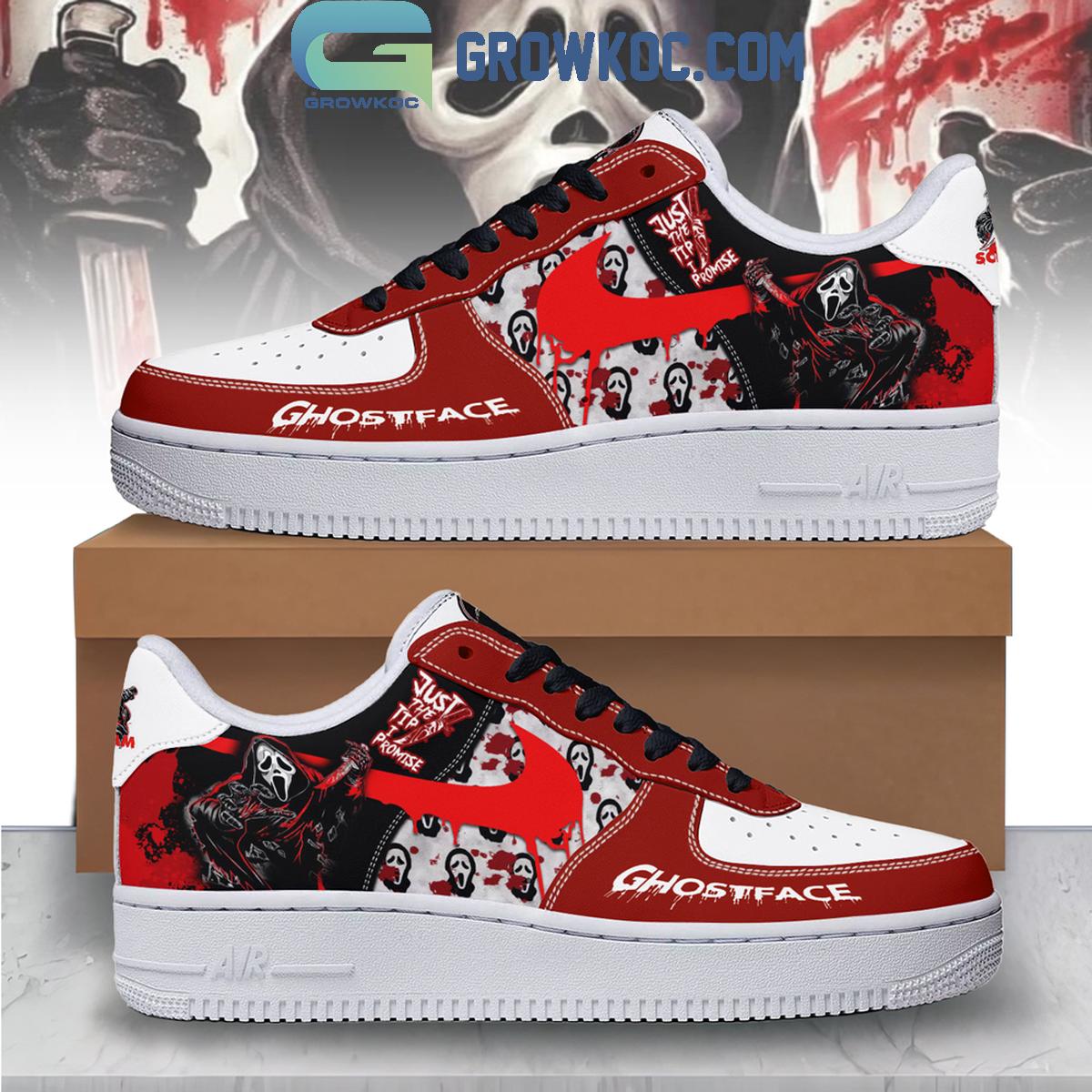 Ghostface Just The Tip I Promise Air Force 1 Shoes