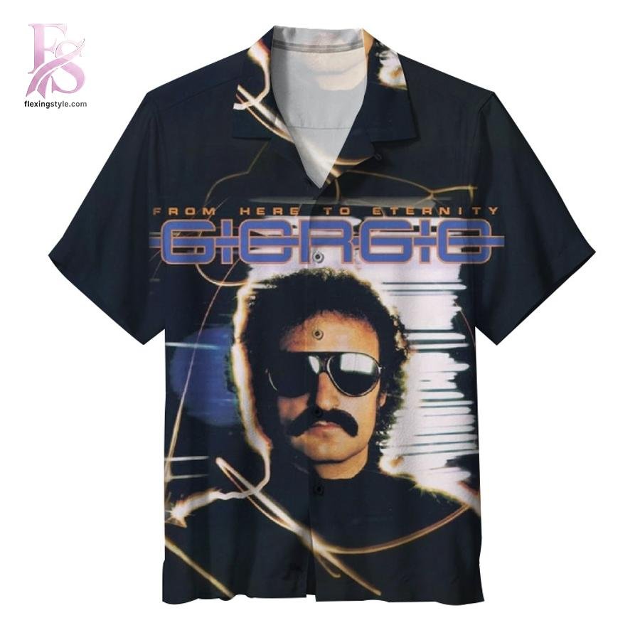Giorgio Moroder From Here to Eternity Album Hawaiian Shirt