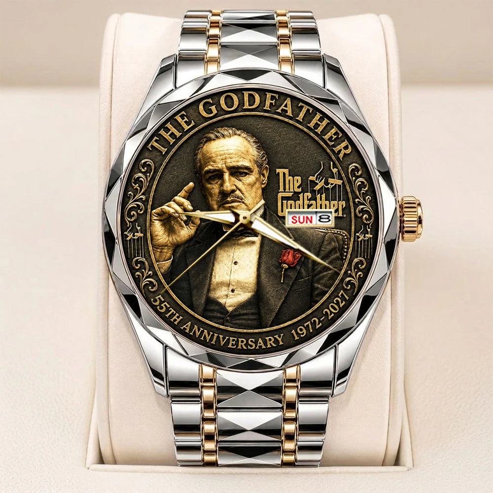 The Godfather 55th Anniversary Alloy Luxury Quartz Watch - TANTN25134
