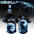 Godzilla Jersey, Astros Jersey, Kaiju Apparel