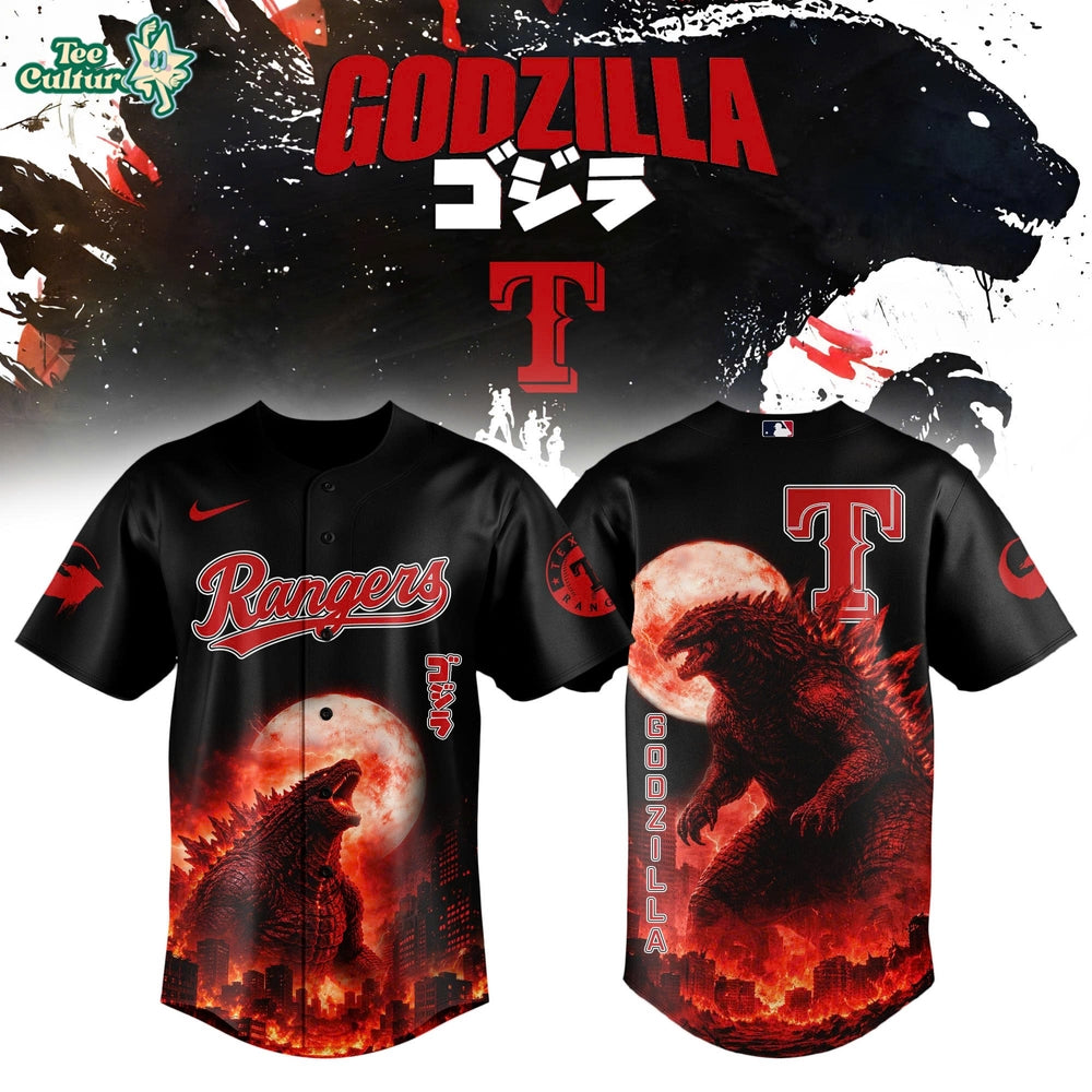 Godzilla Minus Zero, Rangers Jersey, Kaiju Apparel