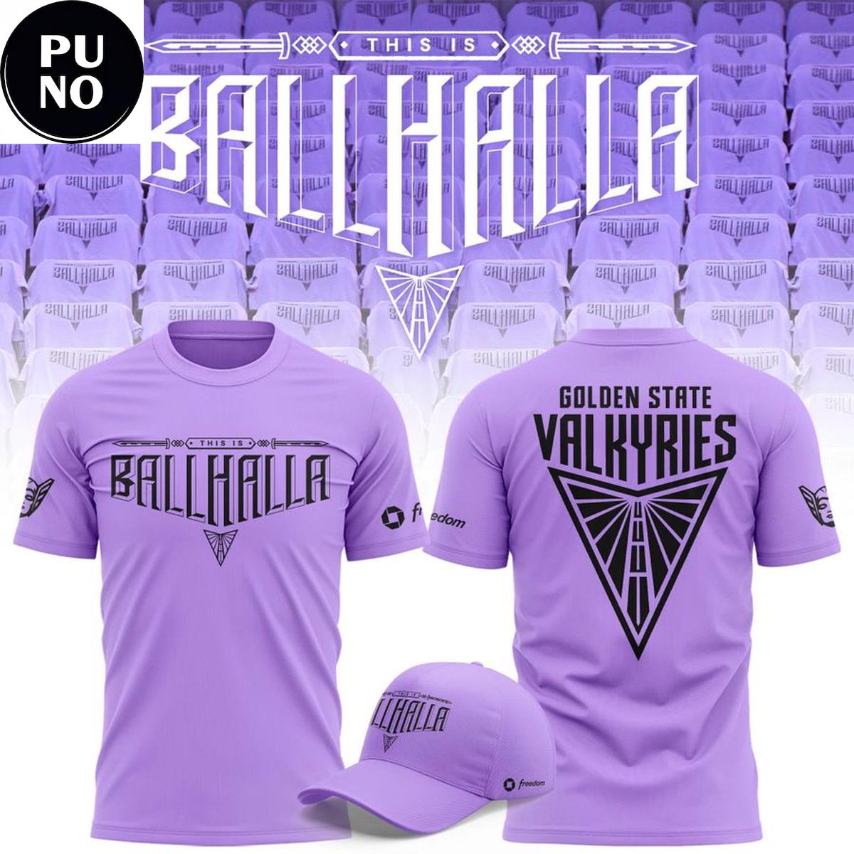 Golden State Valkyries 2026 This is Ballhalla Hoodie T-Shirt