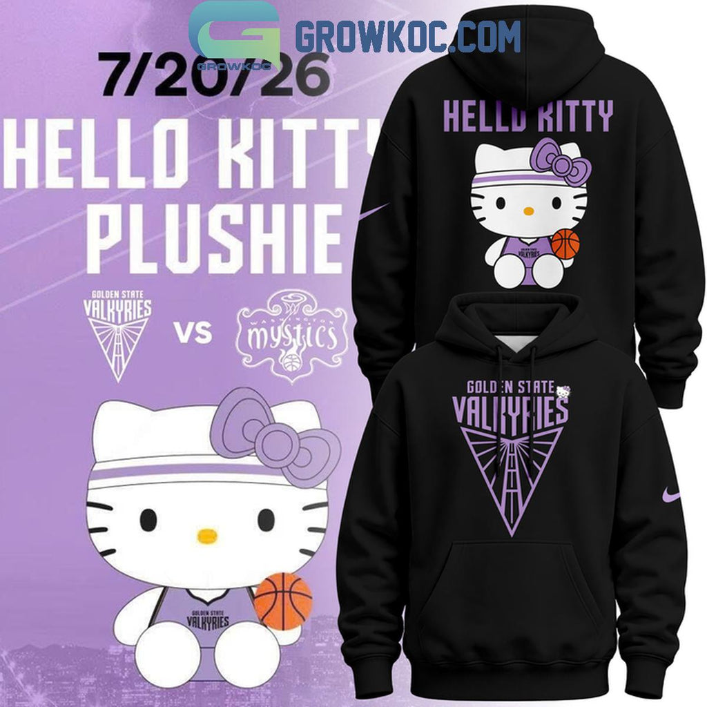 Golden State Valkyries Hello Kitty Hoodie Shirt