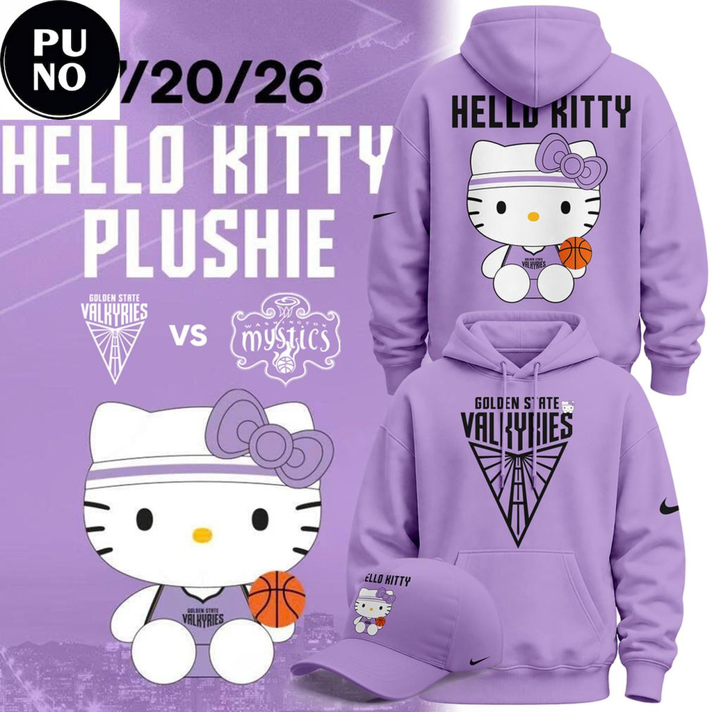 Golden State Valkyries x Hello Kitty Night 2026 Hoodie T-Shirt