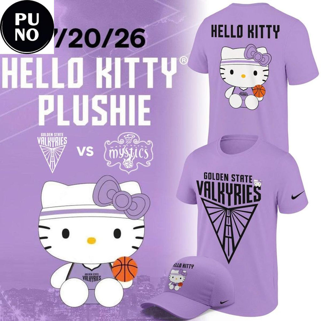 Golden State Valkyries x Hello Kitty Night 2026 Hoodie T-Shirt